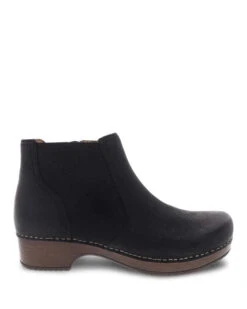 'Dansko' Women's Barbara - Black Burnished Nub