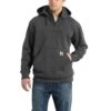 'Carhartt' Men's Rain Defender Paxton Heavyweight 1/4 Zip Hoodie - Carbon Heather -Outlet Shoes Store 100617026 MF18 1024x1024@2x