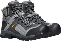 'Keen Utility' Men's 6" Davenport 400GR SR WP Comp Toe - Magnet / Steel Grey -Outlet Shoes Store 1017804 PLA large 1024x1024@2x