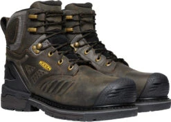 'Keen Utility' Men's 6" Philadelphia WP Comp Toe - Cascade Brown / Black -Outlet Shoes Store 1022110 PLA large 1024x1024@2x