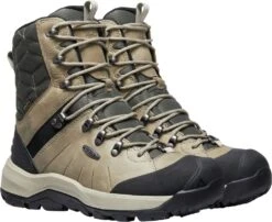 'Keen Outdoor' Women's Revel IV High Polar WP Boot - Vetiver / Peachy Keen -Outlet Shoes Store 1025455 PLA large 1024x1024@2x