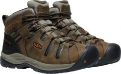 'Keen Utility' Men's Flint II Mid EH WP Soft Toe - Black Olive / Brindle -Outlet Shoes Store 1025613 PLA large 1024x1024@2x