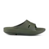 'OOFOS' Unisex OOahh Slide Sandal - Forest Green -Outlet Shoes Store 1100FORGREEN shot1 1024x1024@2x