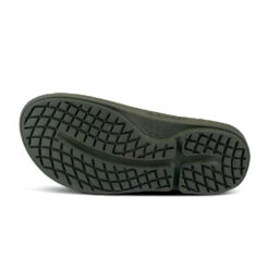 'OOFOS' Unisex OOahh Slide Sandal - Forest Green -Outlet Shoes Store 1100FORGREEN shot7 1024x1024@2x