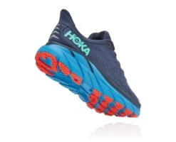 'Hoka' Men's Clifton 8 - Outer Space / Vallarta Blue -Outlet Shoes Store 1119393 OSVB 3 1024x1024@2x