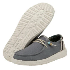 'Hey Dude' Women's Wendy Natural (Fringe) - Indigo -Outlet Shoes Store 122155700 WENDY NATURAL INDIGO LEFT 3 2048x2048 cc94c379 5e80 4695 8c76 43a7ec86ce51 1024x1024@2x