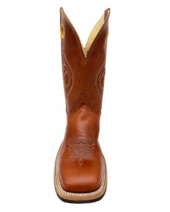 'Hondo' Men's 11" Western Square Toe - Maple Crazy Horse -Outlet Shoes Store 26403 1024x1024@2x