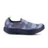'OOFOS' Women's OOmg EeZee Low Shoe - Black / Grey Camo -Outlet Shoes Store 5072BKGYCMO shot1 1024x1024@2x