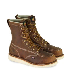 'Thorogood' Men's 8" American Heritage-Trail Crazyhorse MAXWear Wedge EH Safety Toe - Brown -Outlet Shoes Store 804 4478 1 1200x1200 b4e78cb9 ec1c 4ef3 9d8f 33fa077bb64e 1024x1024@2x