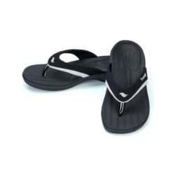 'Powerstep' Women's ArchWear™ Sandal - Black -Outlet Shoes Store 8500 10 product 01 1400px 72dpi 1024x1024@2x
