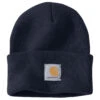 'Carhartt' Acrylic Watch Knit Hat - Navy -Outlet Shoes Store A18 NVY S19 1024x1024@2x