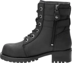'Harley Davidson' Women's Archer Steel Toe Boot - Black -Outlet Shoes Store HDW D84464 101718 S19 180 1024x1024@2x