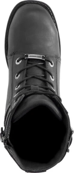 'Harley Davidson' Women's Archer Steel Toe Boot - Black -Outlet Shoes Store HDW D84464 101718 S19 TOP 1024x1024@2x