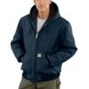 'Carhartt' Men's Loose Fit Firm Duck Insulated Flannel-Lined Active Jacket - Navy -Outlet Shoes Store J140DNY MF18 1 1024x1024@2x