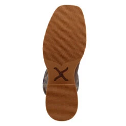 'Twisted X' Men's 12" Tech X Western Square Toe - Rustic Brown/ Navy -Outlet Shoes Store MXTR004.09 4800x4800 R 1024x1024@2x