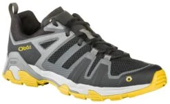 Oboz Footwear 'Oboz' Men's Arete Low Hiker - Shadow / Sulfur -Outlet Shoes Store M AreteLow Shadow Sulfur 34 1024x1024@2x