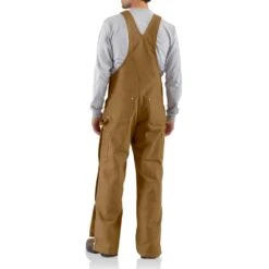 'Carhartt' Men's Unlined Duck Zip To Thigh Bib Overall - Carhartt Brown -Outlet Shoes Store R37BRN AVB MF18 1024x1024@2x